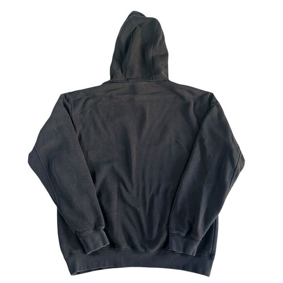 Vintage New York Jets Graphic Hoodie Men’s Medium Black Fleece Pullover Logo NFL - Picture 3 of 11